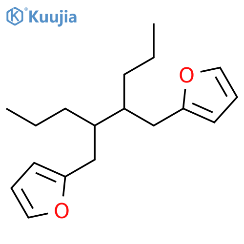 Furan, 2,2'-(2,3-dipropyl-1,4-butanediyl)bis- structure