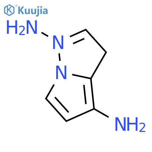 1H-Pyrrolo[1,2-b]pyrazole-1,4-diamine structure
