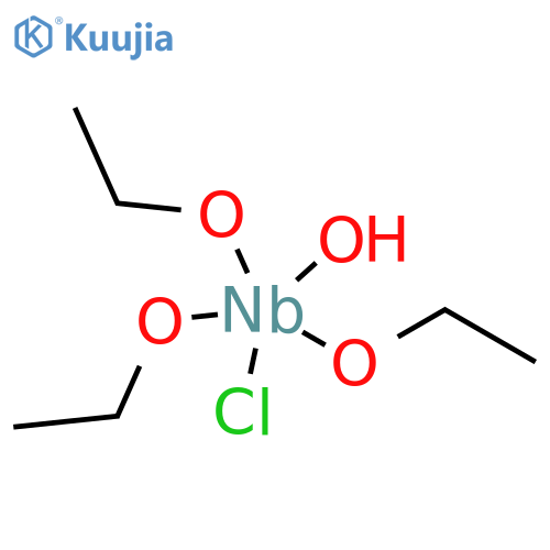 Niobium, chlorotriethoxyhydroxy- structure