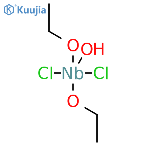 Niobium, dichlorodiethoxyhydroxy- structure