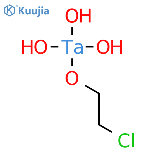 Tantalum, chloroethoxytrihydroxy- structure