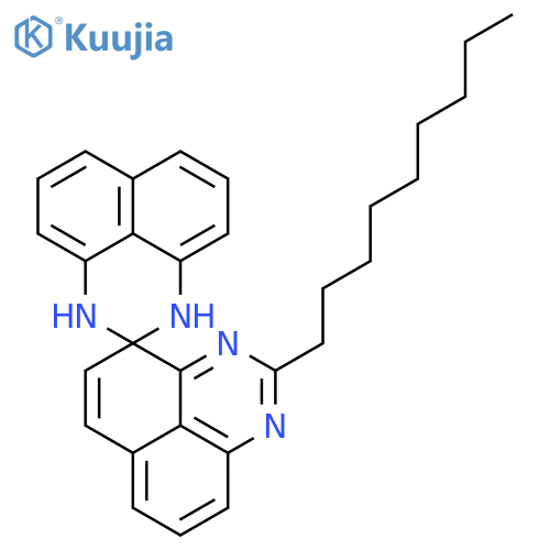 Spiro[1H-perimidine-2(3H),4'-[4H]perimidine], 2'-nonyl- structure
