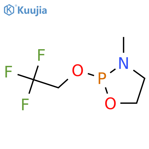 1,3,2-Oxazaphospholidine,3-methyl-2-(2,2,2-trifluoroethoxy)- structure