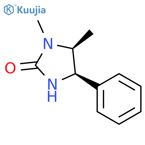 (4r 5s)-1 5-dimethyl-4-phenyl-2-imidazolidone structure