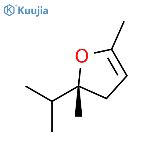 Furan, 2,3-dihydro-2,5-dimethyl-2-(1-methylethyl)-, (R)- structure