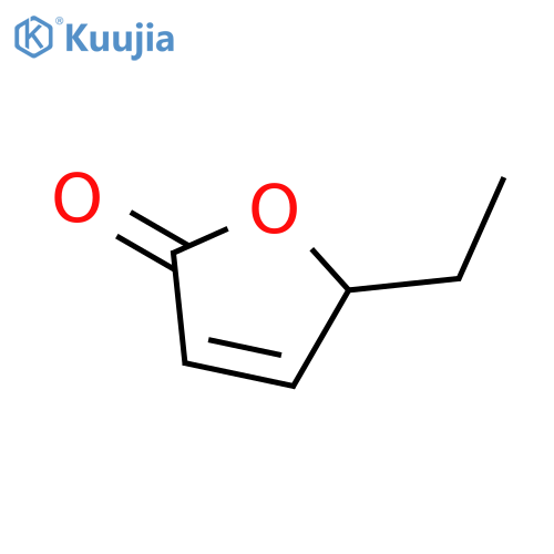 2(5H)-Furanone, 5-ethyl-, (±)- structure