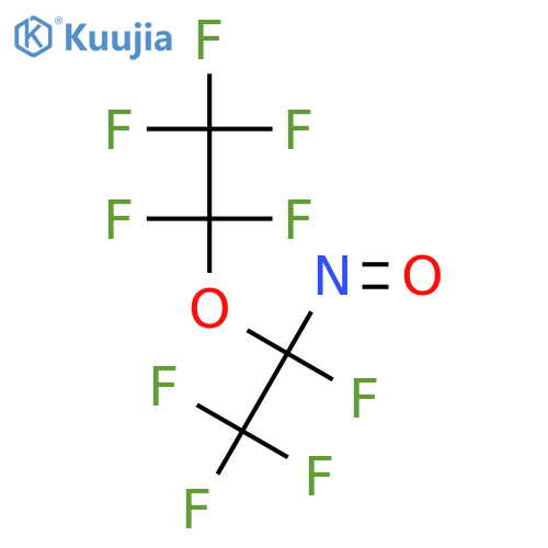 Ethane, pentafluoro(1,2,2,2-tetrafluoro-1-nitrosoethoxy)- structure