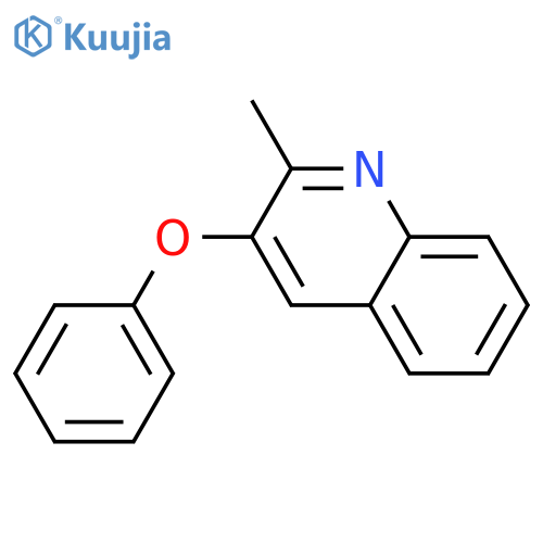 2-Methyl-3-phenoxyquinoline structure