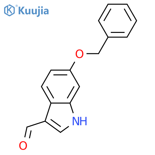 6-(Benzyloxy)-1H-indole-3-carbaldehyde structure