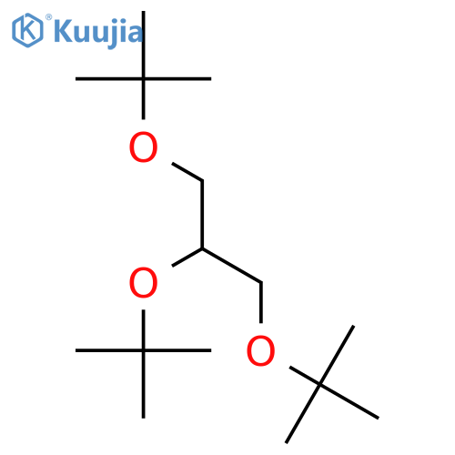 Glycerol 1,2,3-Tri(tert-butyl) Ether structure