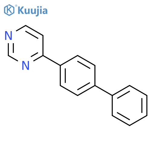 Pyrimidine, 4-[1,1'-biphenyl]-4-yl- structure