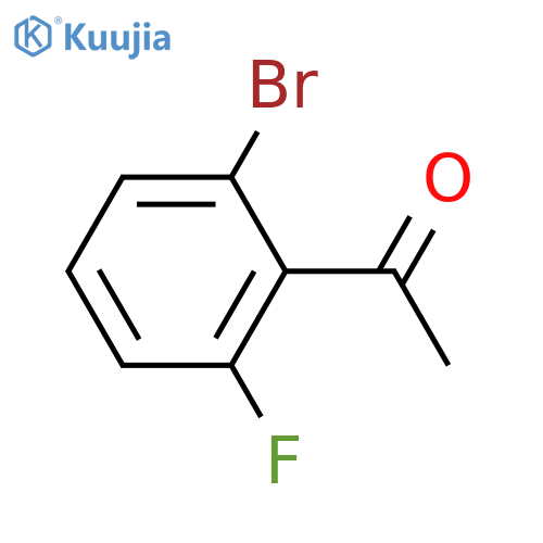 1-(2-bromo-6-fluorophenyl)ethan-1-one structure