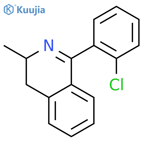 Isoquinoline, 1-(2-chlorophenyl)-3,4-dihydro-3-methyl- structure