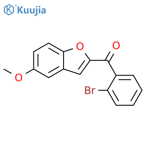 Methanone, (2-bromophenyl)(5-methoxy-2-benzofuranyl)- structure