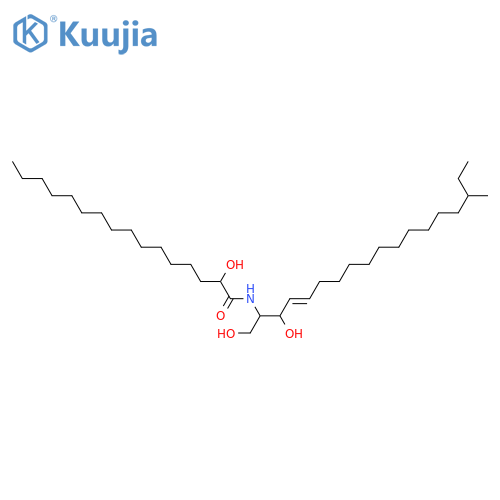 2-Amino-16-methyl-4-octadecene-1,3-diol; (2S,3R,4E,16ξ)-form, N-(2R-Hydroxyhexadecanoyl) structure