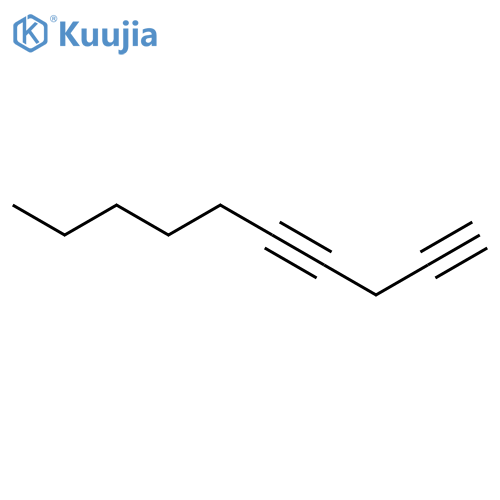 1,4-DECADIYNE structure