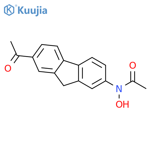 Acetamide,N-(7-acetyl-9H-fluoren-2-yl)-N-hydroxy- structure
