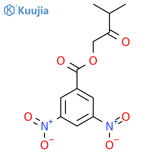 2-Butanone, 1-[(3,5-dinitrobenzoyl)oxy]-3-methyl- structure