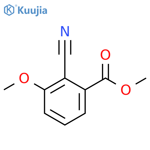 methyl 2-cyano-3-methoxybenzoate structure