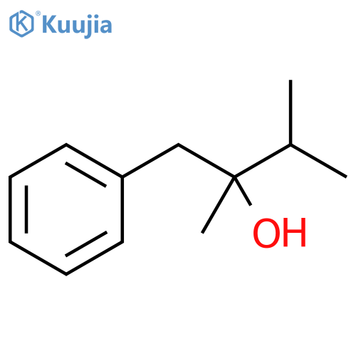 2,3-dimethyl-1-phenylbutan-2-ol structure