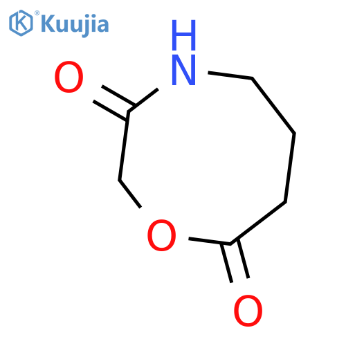 2H-1,4-Oxazocine-3,8-dione, tetrahydro- structure