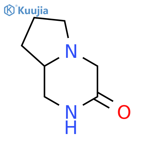 (8aS)-octahydropyrrolo[1,2-a]piperazin-3-one structure
