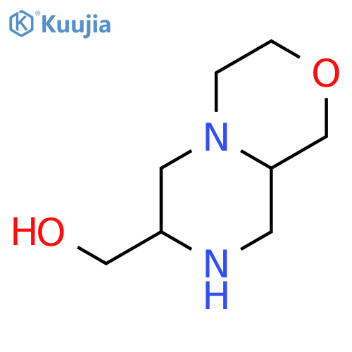 Pyrazino[2,1-c][1,4]oxazine-7-methanol, octahydro-, (7S)- structure