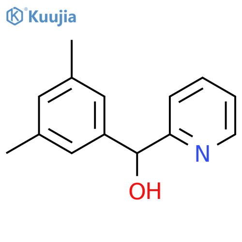 (3,5-dimethylphenyl)-pyridin-2-ylmethanol structure