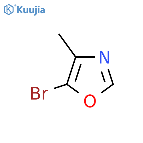 5-\u200bBromo-\u200b4-\u200bmethyloxazole structure