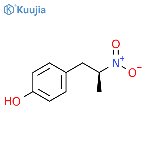 Phenol, 4-(2-nitropropyl)-, (S)- structure