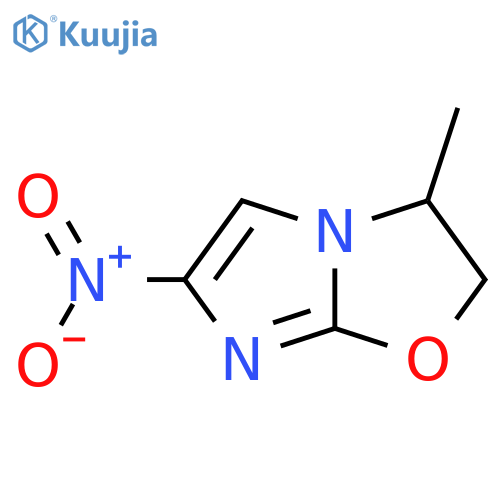 2,3-dihydro-3-methyl-6-nitro-Imidazo[2,1-b]oxazole structure