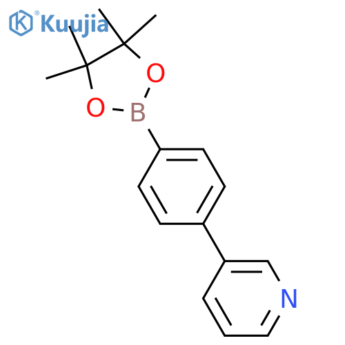 4-(3-pyridinyl)phenylboronic acid pinacol ester structure