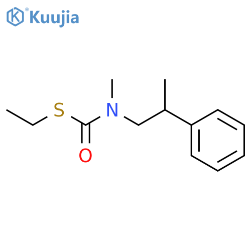 Carbamothioic acid,methyl(2-phenylpropyl)-, S-ethyl ester (9CI) structure