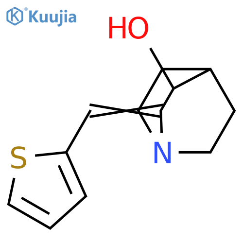 2-(2-THIENYLMETHYLENE)-3-QUINUCLIDINOL structure