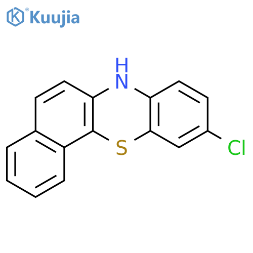 7H-Benzo[c]phenothiazine, 10-chloro- structure