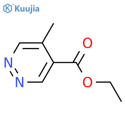 ethyl 5-methylpyridazine-4-carboxylate structure