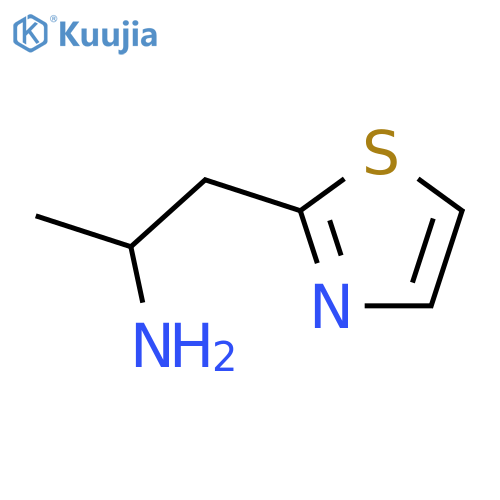 1-methyl-2-(1,3-thiazol-2-yl)Ethylamine Dihydrochloride structure