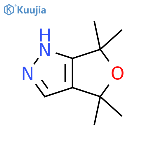 4,4,6,6-Tetramethyl-4,6-dihydro-1H-furo3,4-cpyrazole structure