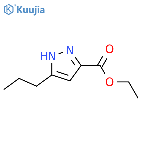 Ethyl 5-Propyl-1H-pyrazole-3-carboxylate structure