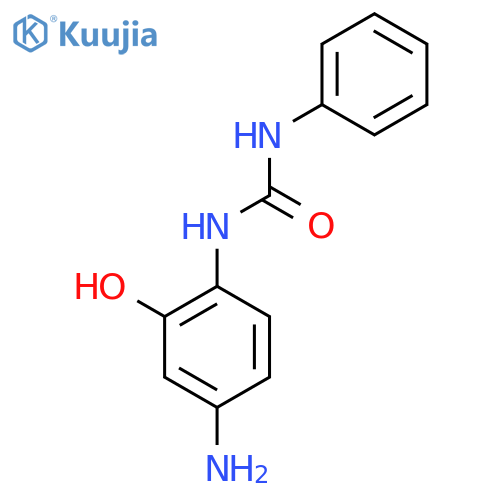 Urea, N-(4-amino-2-hydroxyphenyl)-N'-phenyl- structure