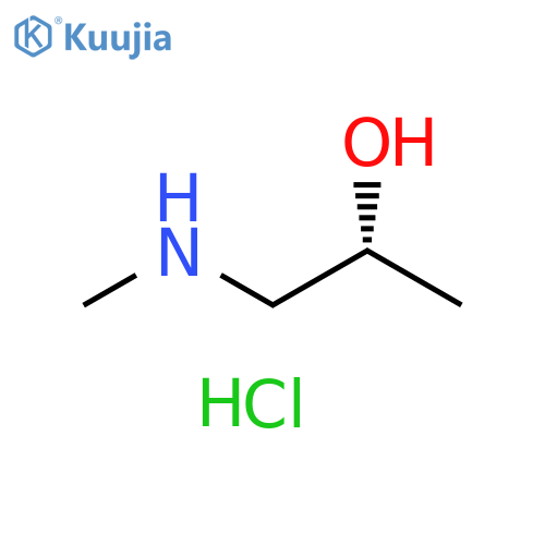 (2R)-1-(methylamino)propan-2-ol hydrochloride structure