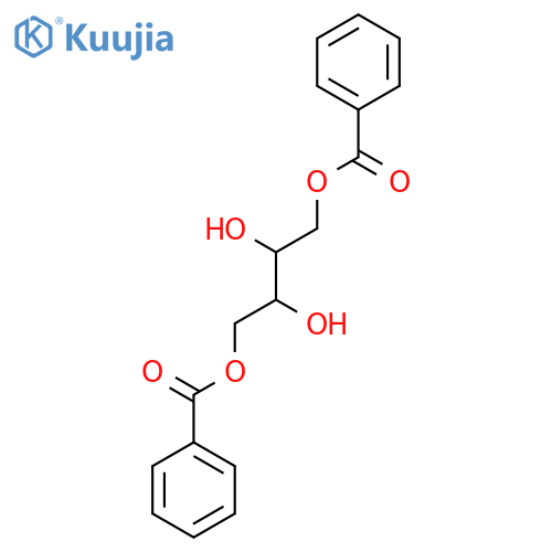 (2S,3S)-2,3-Dihydroxybutane-1,4-diyl dibenzoate structure