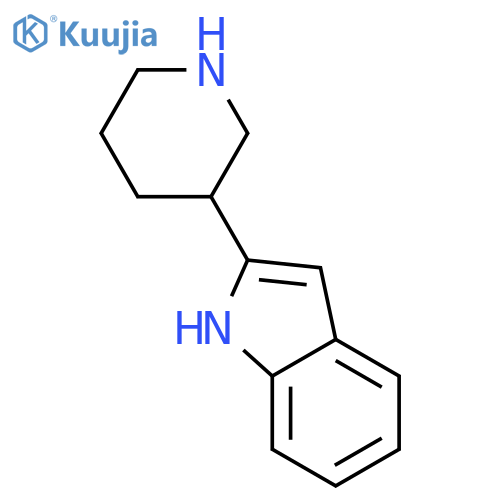 2-(Piperidin-3-yl)-1H-indole structure