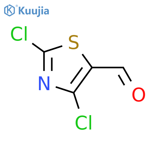 2,4-dichloro-1,3-thiazole-5-carbaldehyde structure