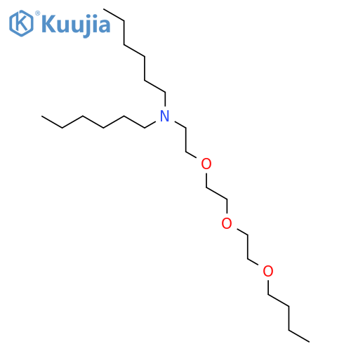 1-Hexanamine, N-[2-[2-(2-butoxyethoxy)ethoxy]ethyl]-N-hexyl- structure