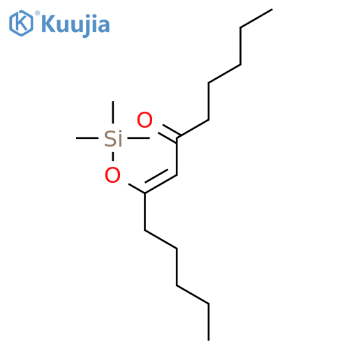7-Tridecen-6-one, 8-[(trimethylsilyl)oxy]-, (Z)- structure