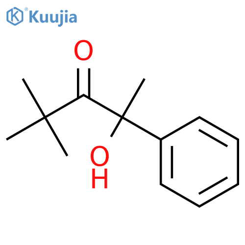 3-Pentanone, 2-hydroxy-4,4-dimethyl-2-phenyl- structure