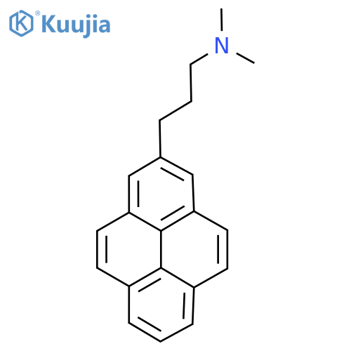 N,N-Dimethyl-3-(pyren-2-yl)propan-1-amine structure