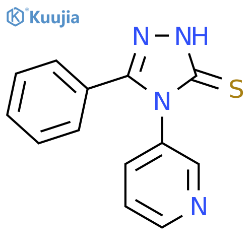 5-Phenyl-4-(pyridin-3-yl)-4H-1,2,4-triazole-3-thiol structure