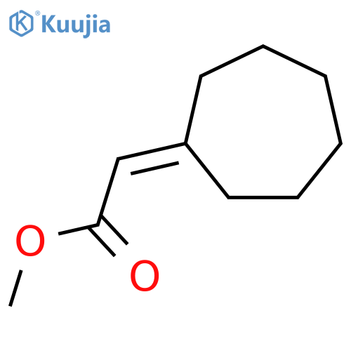 methyl 2-cycloheptylideneacetate structure